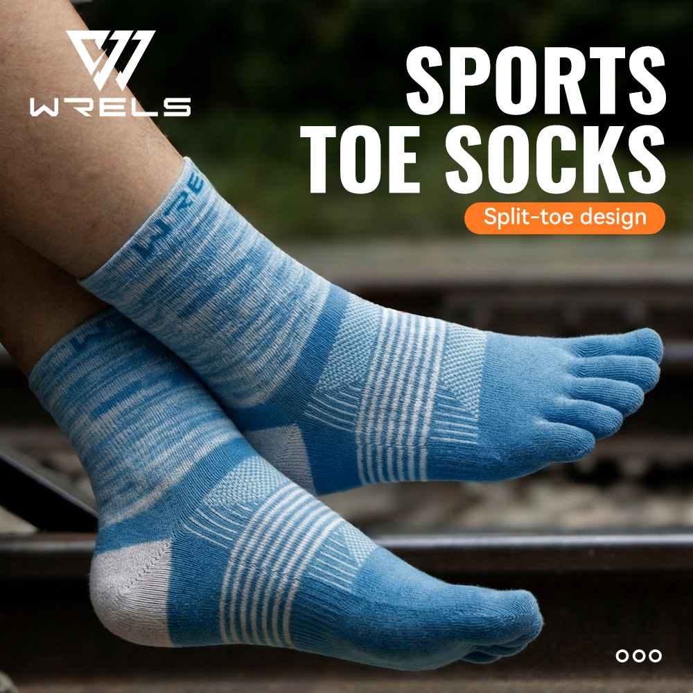Wool Hiking Sock - WRELS 1/2/3 Pair Five Finger Socks