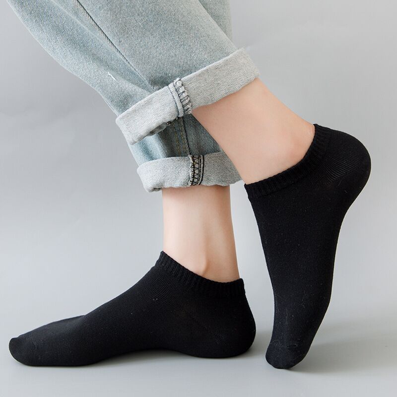 10 Pairs Bulk Black & White No - Ankle Sock Low Cut review and price
