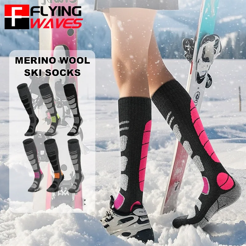 1 Pair Merino Wool Ski Socks M - Thermal Sock Winter review and price