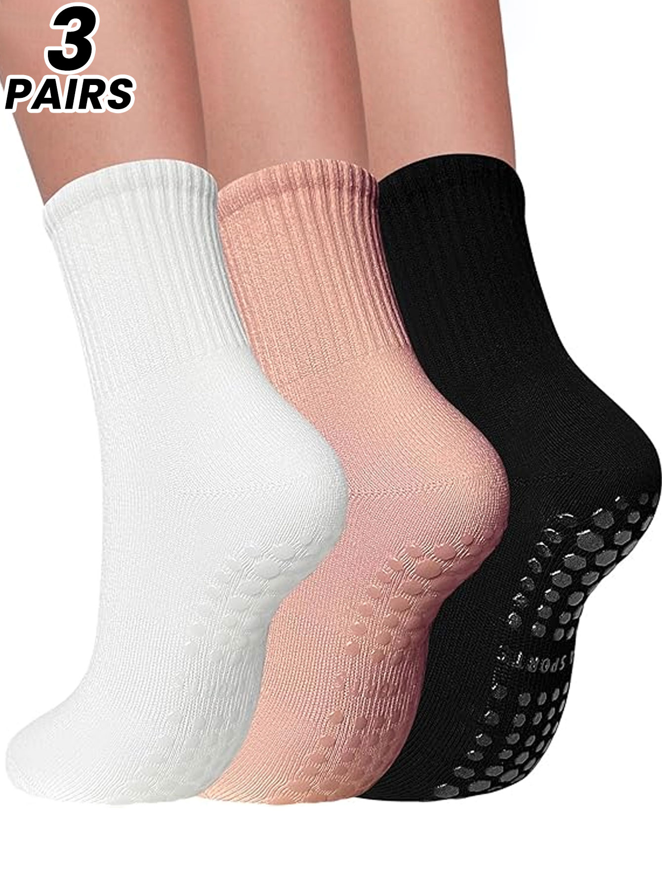 3 pairs of professional yoga s - No Show Sock Women review and price
