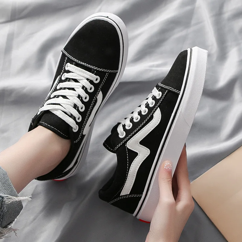 2025 Spring New Canvas Shoes f - Vans Shoes Old Skool review and price